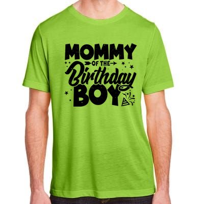 Cute Mommy Of The Birthday Boy  Adult ChromaSoft Performance T-Shirt