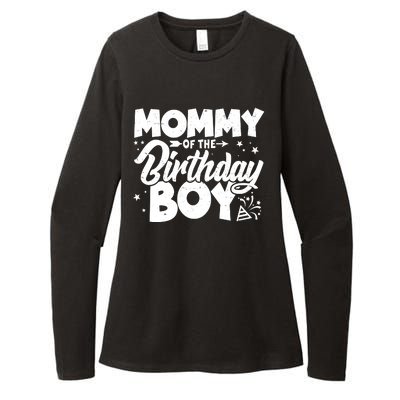 Cute Mommy Of The Birthday Boy  Womens CVC Long Sleeve Shirt