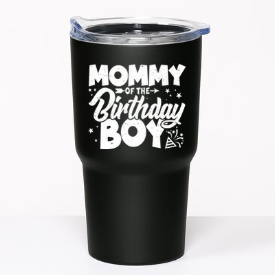 Cute Mommy Of The Birthday Boy  Tumbler
