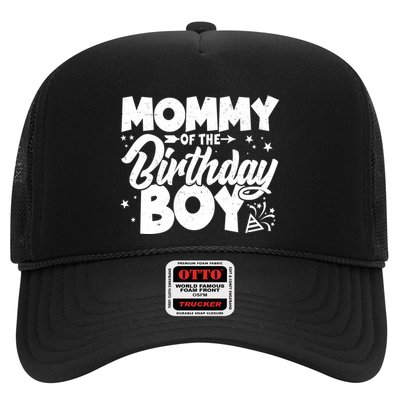 Cute Mommy Of The Birthday Boy  Trucker Hat