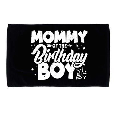 Cute Mommy Of The Birthday Boy  Microfiber Hand Towel