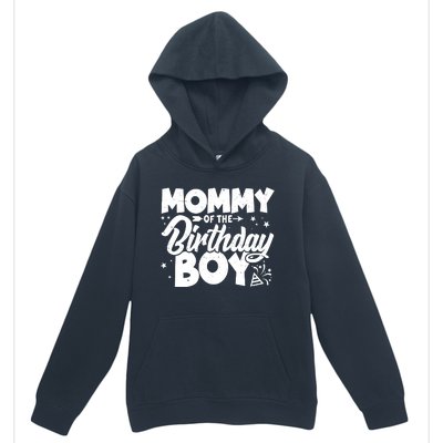 Cute Mommy Of The Birthday Boy  Urban Pullover Hoodie