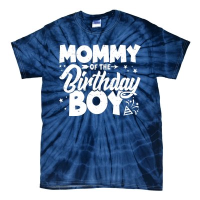 Cute Mommy Of The Birthday Boy  Tie-Dye T-Shirt