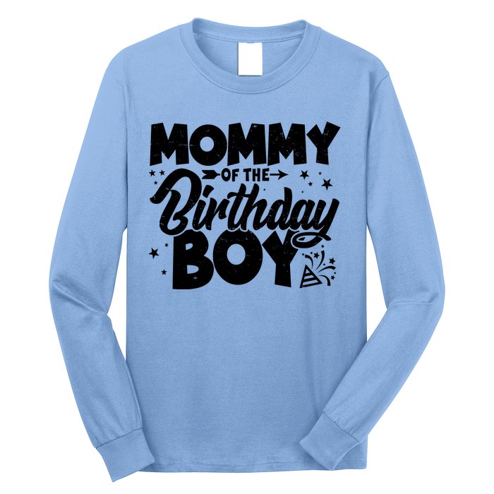 Cute Mommy Of The Birthday Boy  Long Sleeve Shirt