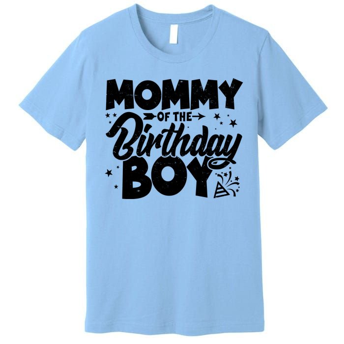 Cute Mommy Of The Birthday Boy  Premium T-Shirt