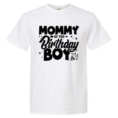 Cute Mommy Of The Birthday Boy  Garment-Dyed Heavyweight T-Shirt