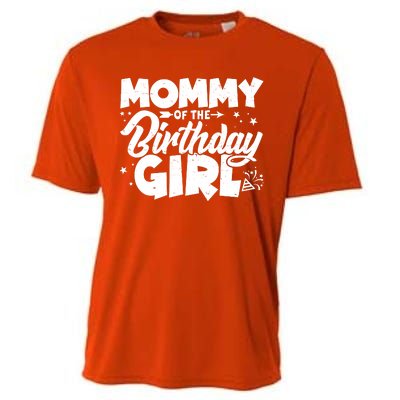 Cute Mommy Of The Birthday Girl Cooling Performance Crew T-Shirt