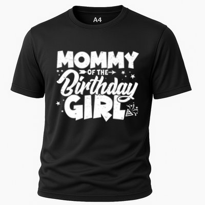 Cute Mommy Of The Birthday Girl Cooling Performance Crew T-Shirt