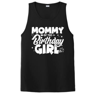 Cute Mommy Of The Birthday Girl PosiCharge Competitor Tank