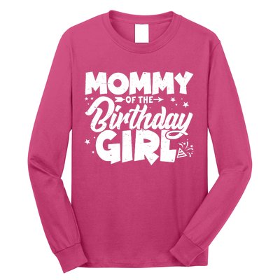 Cute Mommy Of The Birthday Girl Long Sleeve Shirt