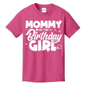 Cute Mommy Of The Birthday Girl Kids T-Shirt