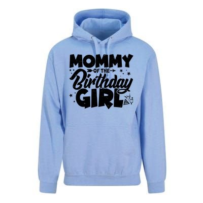 Cute Mommy Of The Birthday Girl Unisex Surf Hoodie