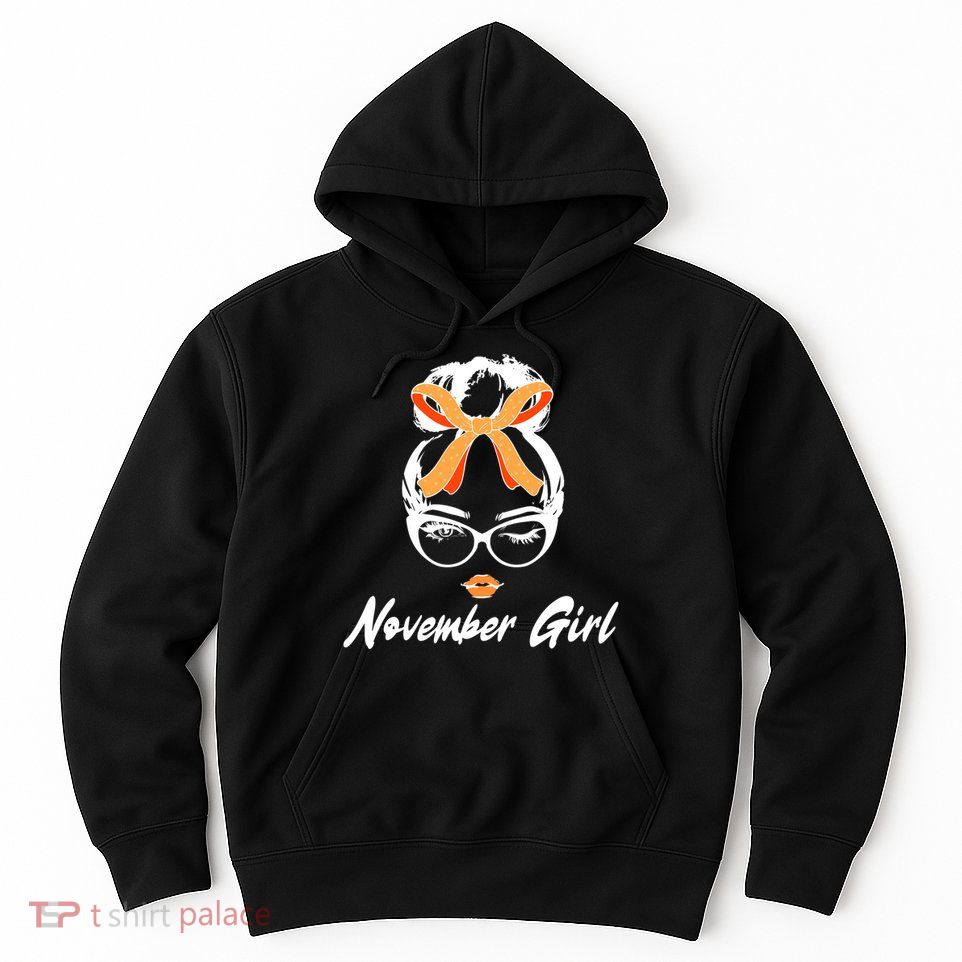 Cute November Girl Birthday Hoodie