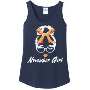 Cute November Girl Birthday Ladies Essential Tank