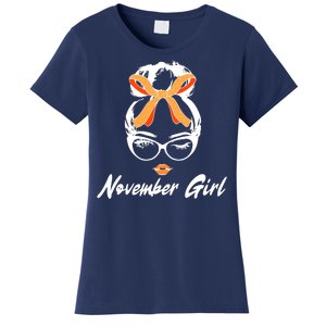 Cute November Girl Birthday Women's T-Shirt