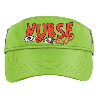 Cute Nurse Day Adult Drive Performance Visor