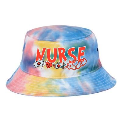 Cute Nurse Day Tie Dye Newport Bucket Hat