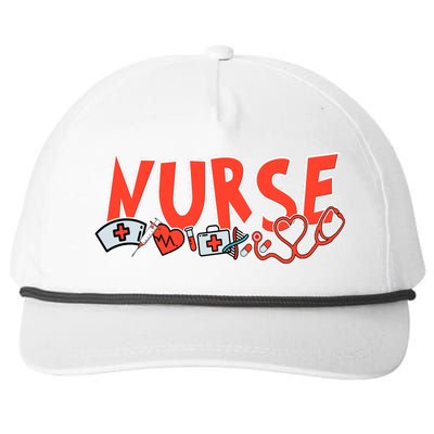 Cute Nurse Day Snapback Five-Panel Rope Hat