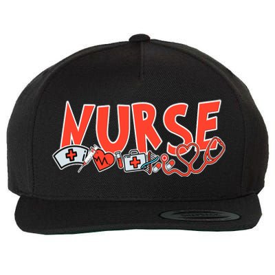 Cute Nurse Day Wool Snapback Cap