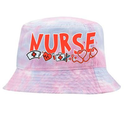 Cute Nurse Day Tie-Dyed Bucket Hat