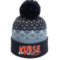 Cute Nurse Day The Baniff Cuffed Pom Beanie