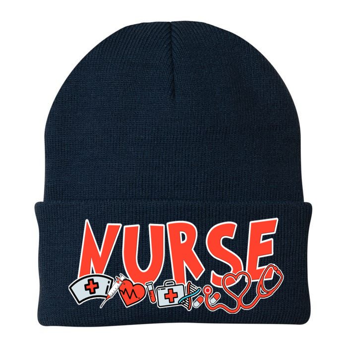 Cute Nurse Day Knit Cap Winter Beanie