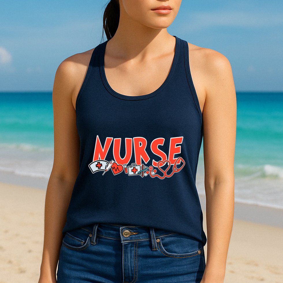Cute Nurse Day Womens Tank Top