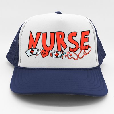 Cute Nurse Day Trucker Hat