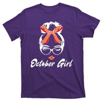 Cute October Girl Birthday T-Shirt