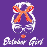 Cute October Girl Birthday Tie-Dye T-Shirt