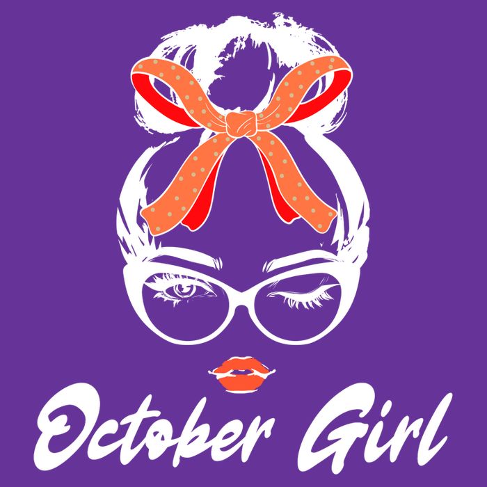 Cute October Girl Birthday Tie-Dye T-Shirt