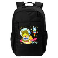 Cute Outer Space Bear Astronaut Backpack