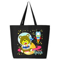 Cute Outer Space Bear Astronaut 25L Jumbo Tote