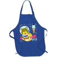 Cute Outer Space Bear Astronaut Apron