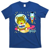 Cute Outer Space Bear Astronaut T-Shirt