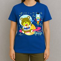 Cute Outer Space Bear Astronaut T-Shirt