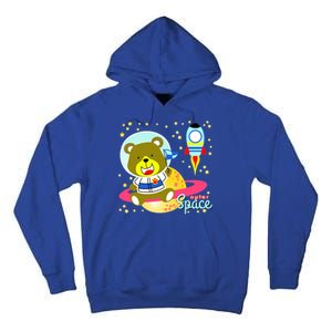 Cute Outer Space Bear Astronaut Tall Hoodie