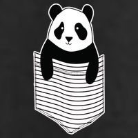 Cute Panda Pocket Cool Comfort Performance Bucket Hat
