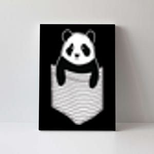 Cute Panda Pocket Canvas