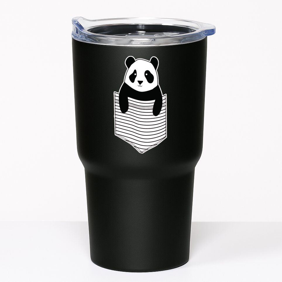 Cute Panda Pocket Tumbler