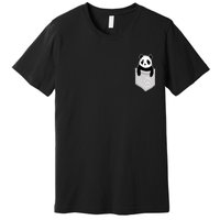 Cute Panda Pocket Premium T-Shirt