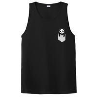 Cute Panda Pocket PosiCharge Competitor Tank