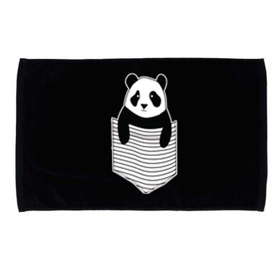 Cute Panda Pocket Microfiber Hand Towel