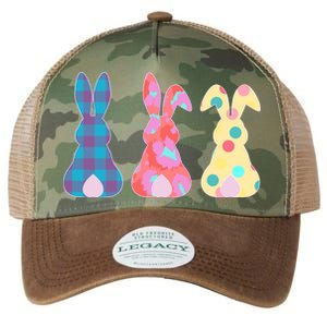 Cute Patterns Easter Bunnies Legacy Tie Dye Trucker Hat