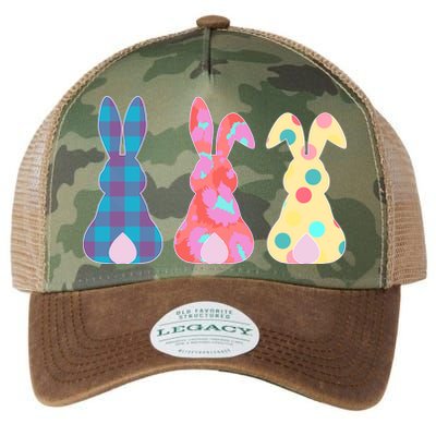 Cute Patterns Easter Bunnies Legacy Tie Dye Trucker Hat