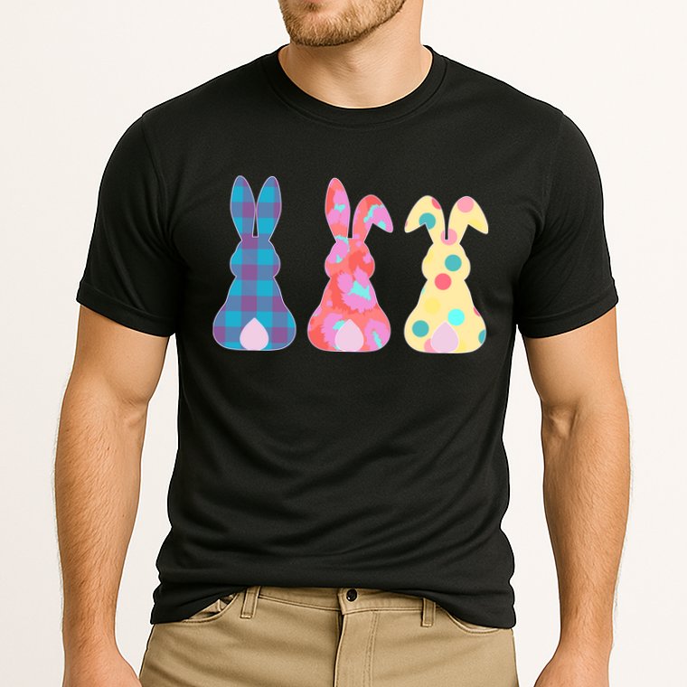 Cute Patterns Easter Bunnies Performance Shirt