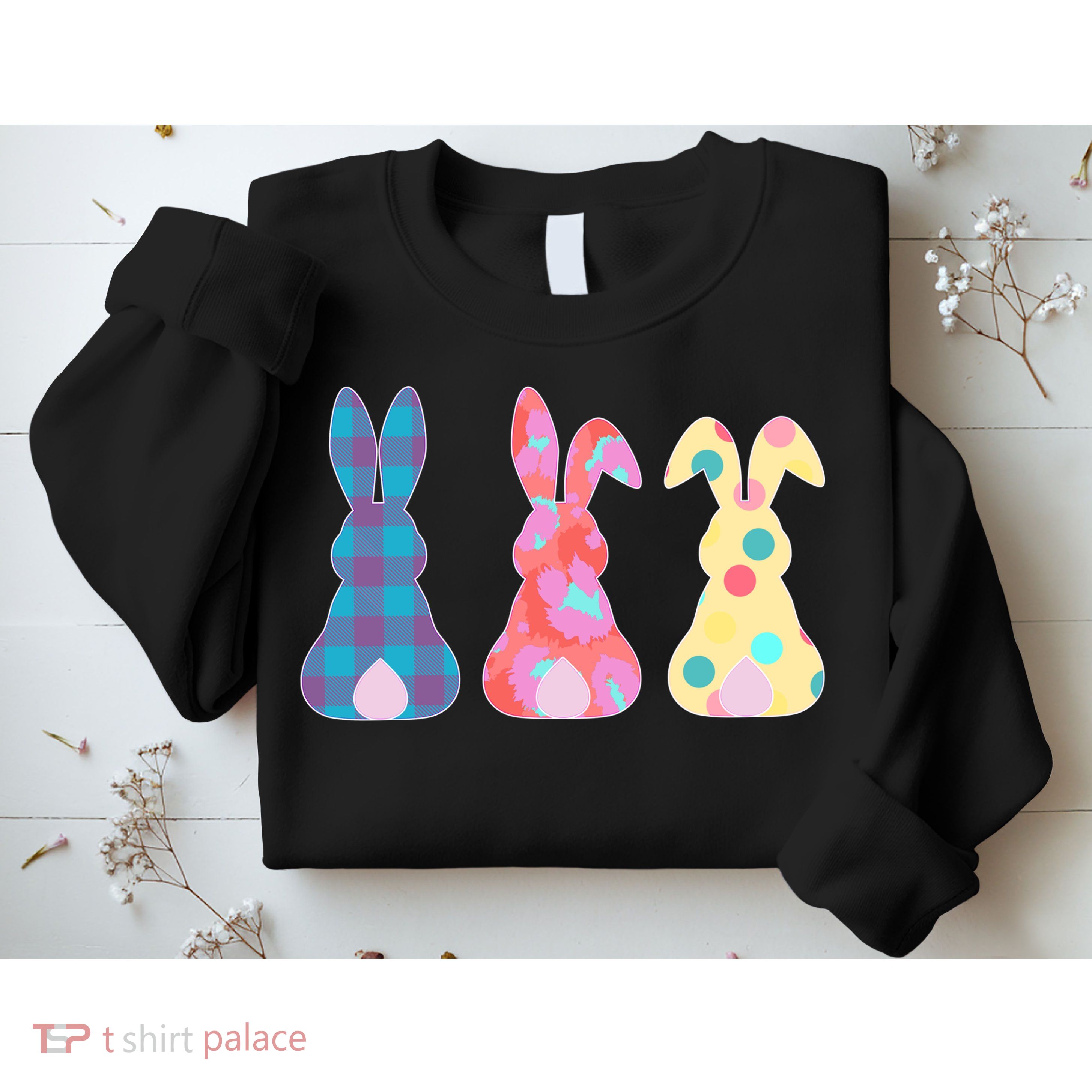 Cute Patterns Easter Bunnies Sweatshirt
