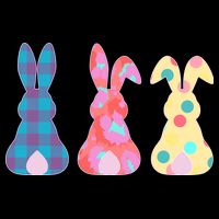 Cute Patterns Easter Bunnies Bucket Hat