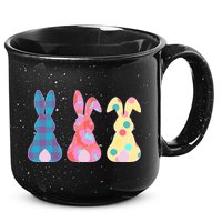 Cute Patterns Easter Bunnies 15oz Campfire Ceramic Mug