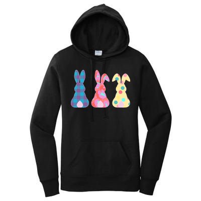 Cute Patterns Easter Bunnies Women's Pullover Hoodie